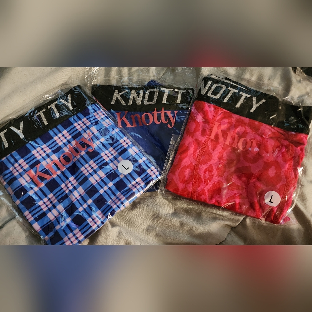 Knotty knickers boxers womens large Brand New in packaging